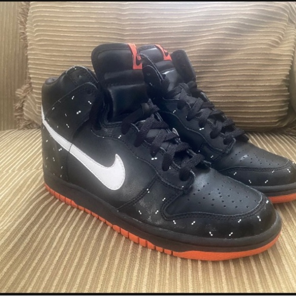 Nike dunk high Halloween size 7y